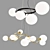 Elegant POLDI Metal and Glass Pendant 3D model small image 2