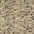 Desert Clincer Brick Wall 3D model small image 2