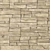 Desert Clincer Brick Wall 3D model small image 4