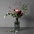 Elegant Protea & Eucalyptus Bouquet 3D model small image 1