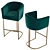 Elegant Bar Stool: Stylish and Comfortable 3D model small image 5