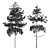 Eco-friendly Plant Tree Set 3D model small image 4