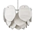 Elegant Kalmar Glass Pendant 3D model small image 2