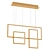 Modern Gold Pendant Light 3D model small image 1