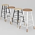 Elevate Your Space with Gordon Stools 3D model small image 3