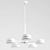 Elegant 5-Light Chandelier 3D model small image 7