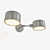 Evoluce Gimento: Stylish Wall Sconce 3D model small image 1