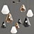 Modern Metal and Glass Pendant - VIGO 3D model small image 2