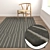 Luxury Carpets Set: High-Quality Textures 3D model small image 5