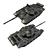 Russian Tank Model Kit 3D model small image 1