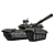 Russian Tank Model Kit 3D model small image 2