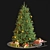  Festive Evergreen Christmas Tree 3D model small image 10