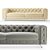 MaxDivani Ingrid: Elegant & Versatile Sofa 3D model small image 1