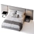 Elegant Modena Bed Design 3D model small image 2