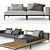 Gloster Grid: Stylish Modular Sofa 3D model small image 2