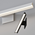 Sleek Galleria LED Wall Sconce 3D model small image 2