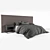 Sleek Modern Bed Design 3D model small image 7