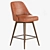 West Elm Mid-Century Counter Stool 3D model small image 3