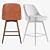 West Elm Mid-Century Counter Stool 3D model small image 5