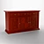 Elegant Classic Chest of Drawers 3D model small image 2