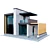 Modern Constructivist Style House 3D model small image 1