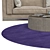 Premium Round Rugs | 24 Options 3D model small image 2