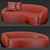 Elegant Siena Sofa: Versatile and Stylish 3D model small image 2