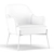 Elegant Erastus Armchair: Comfort in Style 3D model small image 4