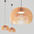 Sleek Atto 5000 Pendant by Secto 3D model small image 1