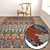 Title: Premium Quality Carpet Set 3D model small image 5