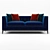 Luxurious Alexander Sofa 3D model small image 2