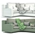 Modern 3D Sofa Design 3D model small image 3