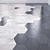 Modern Parquet Tile: Contemporary Fusion 3D model small image 1