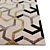 Stylish Interior Carpets 3D model small image 2