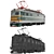 Soviet-built DC Electric Locomotive 3D model small image 9
