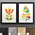  Decorative Art Frame 575 - 2 Frames with 4 Textures 3D model small image 1