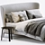 Poliform Gentleman Bed: Stylish Luxury Sleep 3D model small image 3