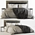 Stone-Clad Slumber: Meridiani Bed 3D model small image 1