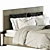 Stone-Clad Slumber: Meridiani Bed 3D model small image 4