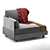 Modern Comfort: Koctas Fly Sofa 3D model small image 1