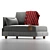 Modern Comfort: Koctas Fly Sofa 3D model small image 3