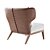 Elevate Lounge Chair 3D model small image 3