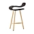 BCN Stool: Stylish Designer Bar Stool 3D model small image 2