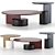 SENGU Cassina Table Set: Modern Design in Multiple Sizes 3D model small image 1