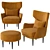 Divanoff27 Armchair: Comfort and Style 3D model small image 1