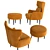 Divanoff27 Armchair: Comfort and Style 3D model small image 2