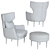 Divanoff27 Armchair: Comfort and Style 3D model small image 4