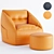 Cozy Lounge Sofa 3D model small image 5