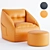 Cozy Lounge Sofa 3D model small image 10