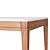 Daiva Cassiopeia 2.0: Stylish & Spacious Dining Table 3D model small image 2